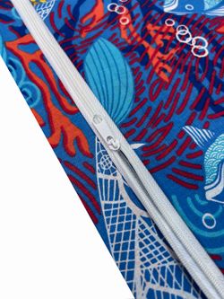 Пододеяльник перкаль Сказка "Золотая рыбка" евро на молнии 200x215 см