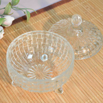 Ваза с крышкой h6,3см, d10,5см "Sofia", RYGG033