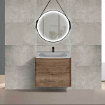База под раковину Paola 600 подвесная, 2 выкатных ящика soft close, V.Oak, , шт