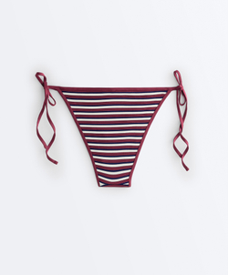 OYSHO Трусики-бикини на завязках, сливовый