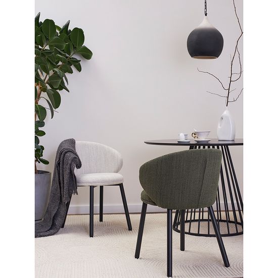 Стул comfy, рогожка, шпинат