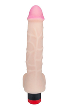 LOVETOY ANDROID II – вибратор‑реалистик с мошонкой из неоскина, телесный, 23 см