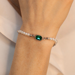 Браслет Fiore Luna EMERALD CCH03676-07
