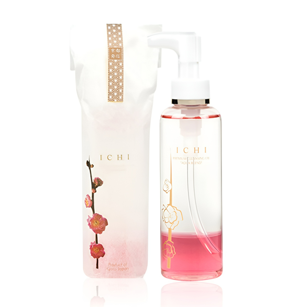 Натуральная масляная эссенция для умывания и снятия макияжа 2 в 1 ICHI Aqua Blend Cleansing Essence