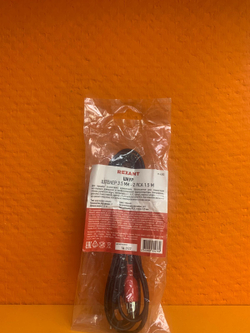 Кабель Jack 3.5-2RCA REXANT 1.5 м