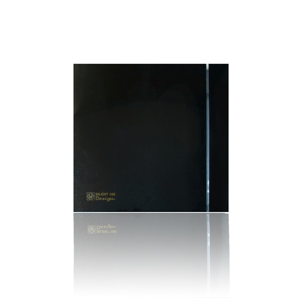 Накладной вентилятор Soler & Palau SILENT 200 CHZ DESIGN-3С BLACK (Датчик влажности)