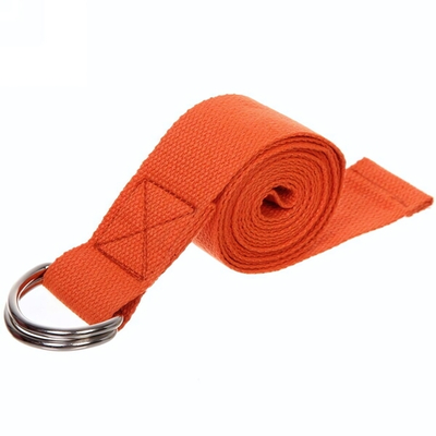 Ремень для йоги 180х4см, зеленый