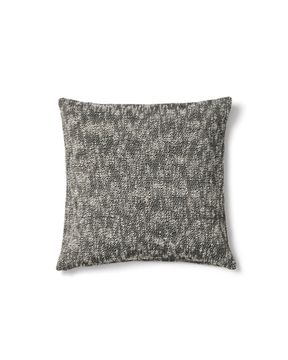 Чехол для подушки Mevia из льна и хлопка бежевого и черного цветов, 50 x 50 см