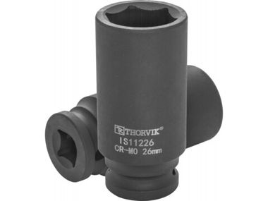 IS11226 Головка торцевая ударная глубокая 1/2"DR, 26 мм