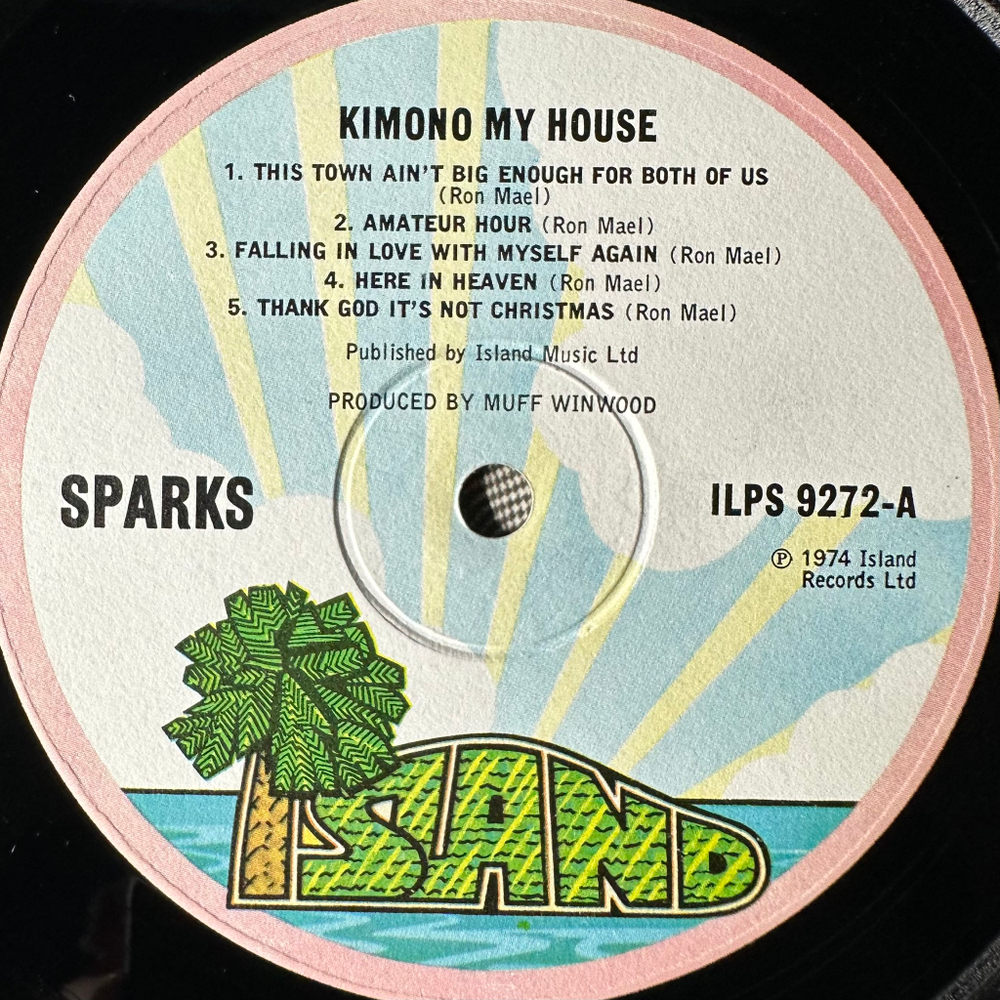 Sparks ‎– Kimono My House (Англия 1974г.)