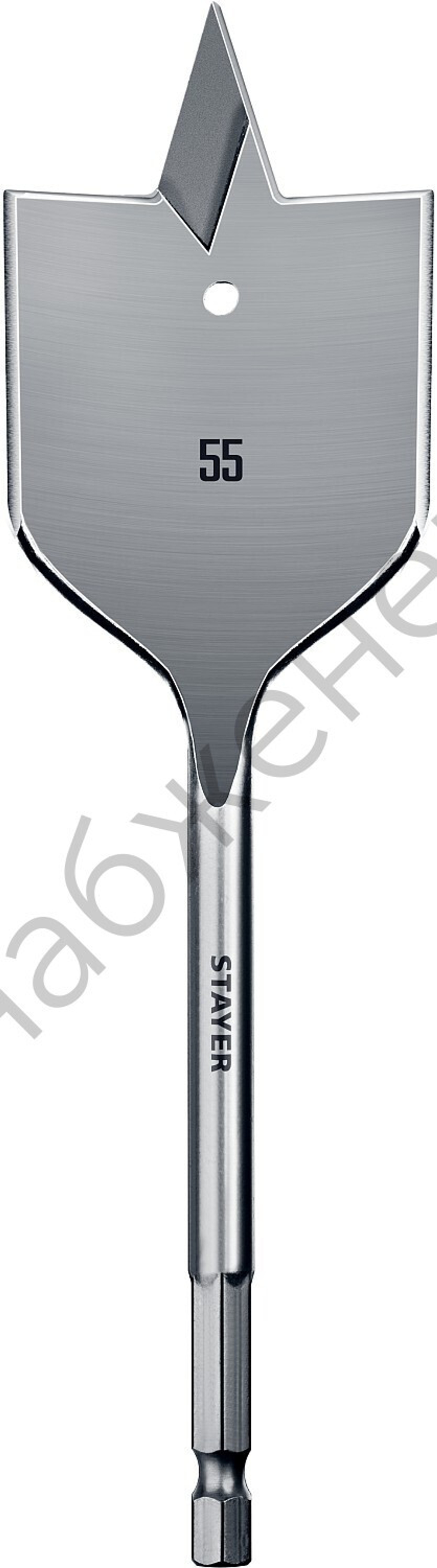 STAYER FLAT 55x152мм, сверло по дереву перовое