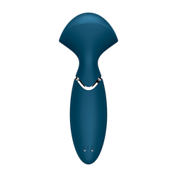 Вибромассажер Satisfyer Mini Wand-er, синий