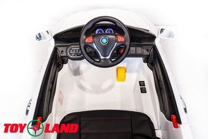 Детский электромобиль Toyland BMW 3 белый
