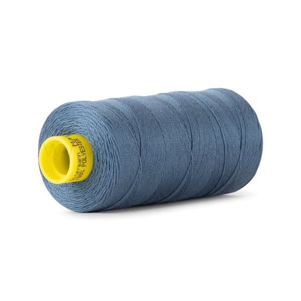 Нитка Gutermann Mara 30 (300 метров), 1 кат., для отстрочки | 435 зелено-синий