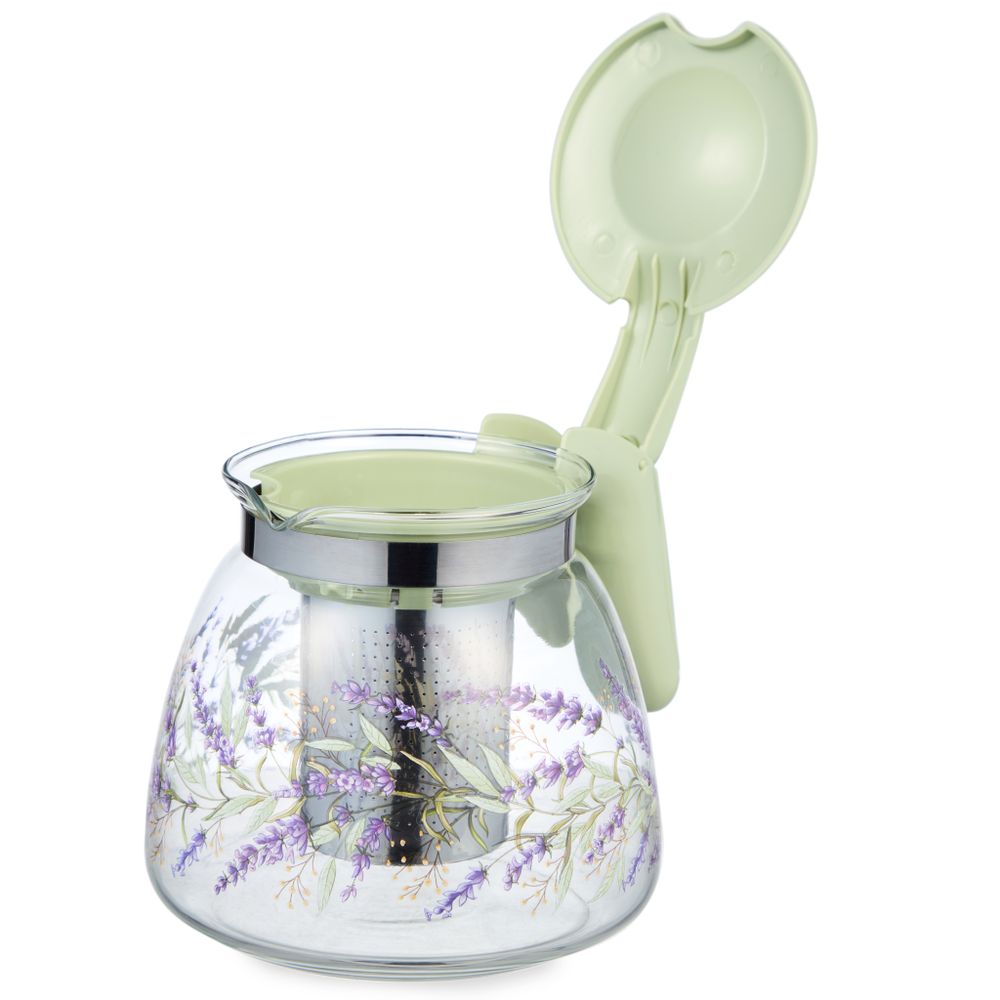 ЗАВАРОЧНЫЙ ЧАЙНИК AGNESS С ФИЛЬТРОМ "ДУША ПРОВАНСА" 900 МЛ.