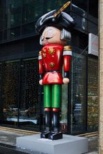 Большая фигура "Щелкунчик" солдатик