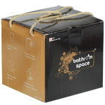 Набор для ванной 4 пр, Феникс, полистоун, стак,подс д/зуб щет,дозат д/мыла,мыл-ца, Y3-865