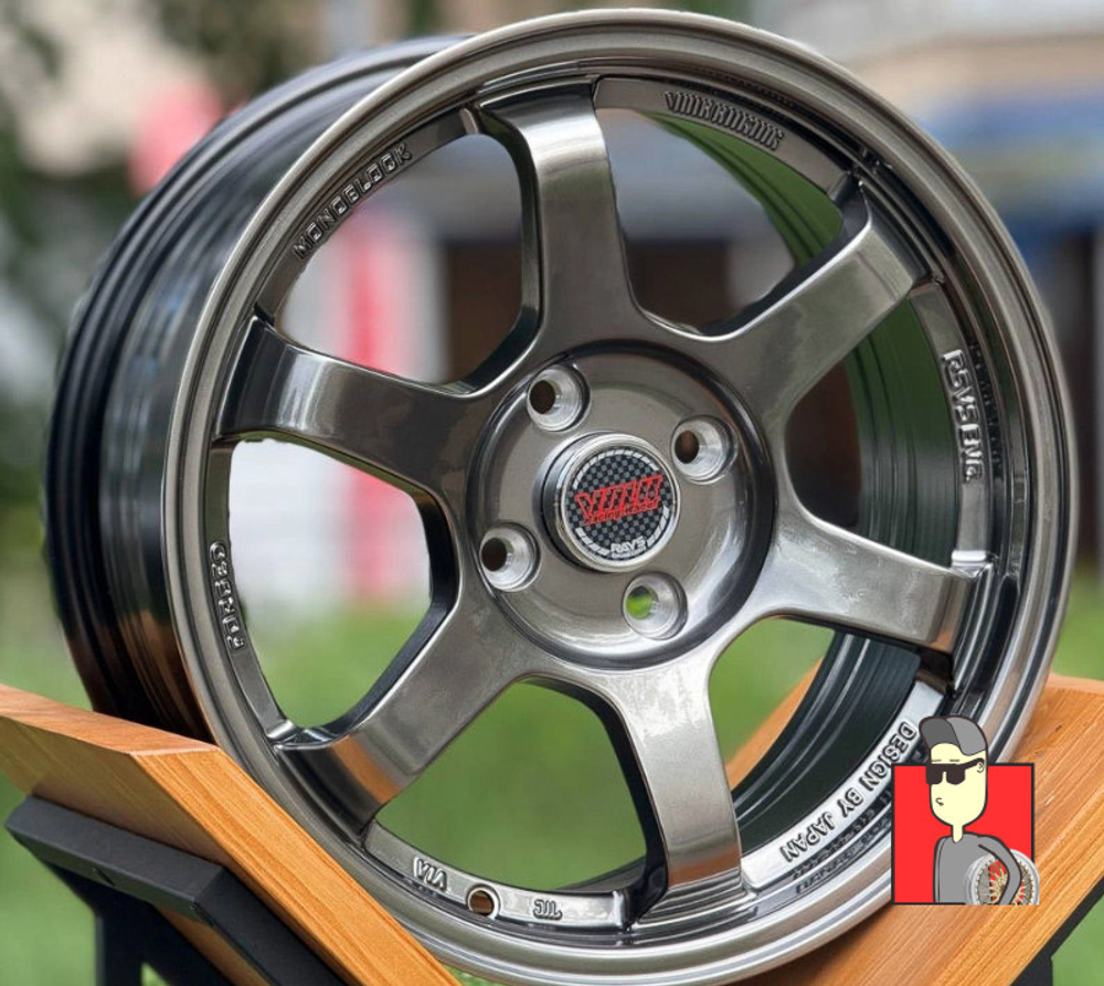 Комплект дисков Rays TE37 15x6.5 et35 4x100