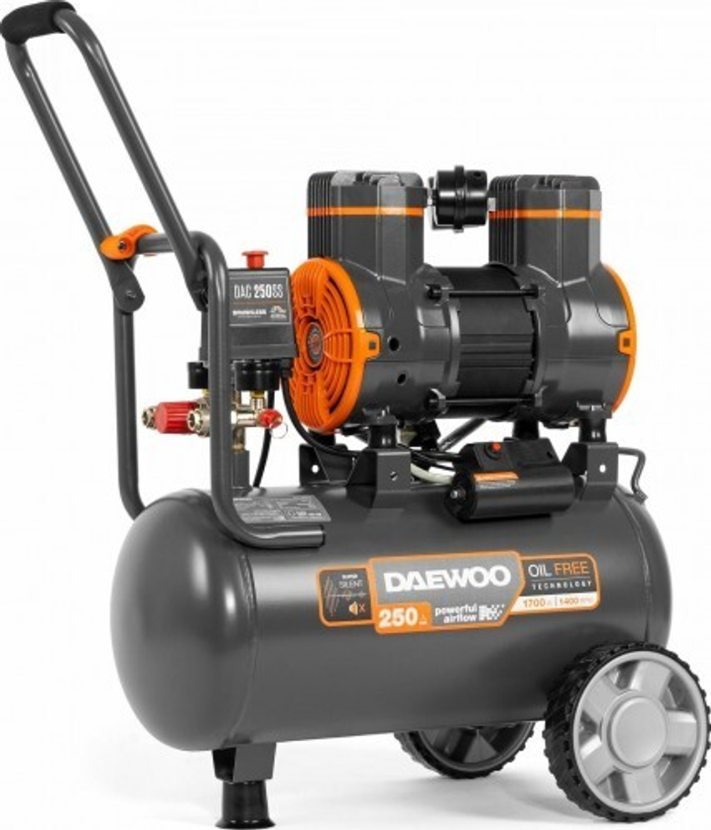 Компрессор поршневой безмасляный DAEWOO DAC 250 SS DAC 250SS