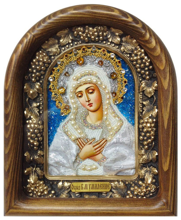 Икона Пресвятая Богородица Умиление бисер