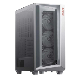 Корпус для компьютера XPG CRUISER WHITE (CRUISERST-WHCWW) (Midi-Tower, белый, TG, 120mm ARGB fan*3)