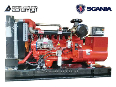 Дизельный генератор Азимут АД-360С-Т400-2РМ22 Sсania c автозапуском