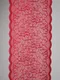 03-295 Кружево эластичное 22 см, красный 100