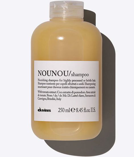 Nounou, питательный шампунь для поврежденных и ломких волос, Davines