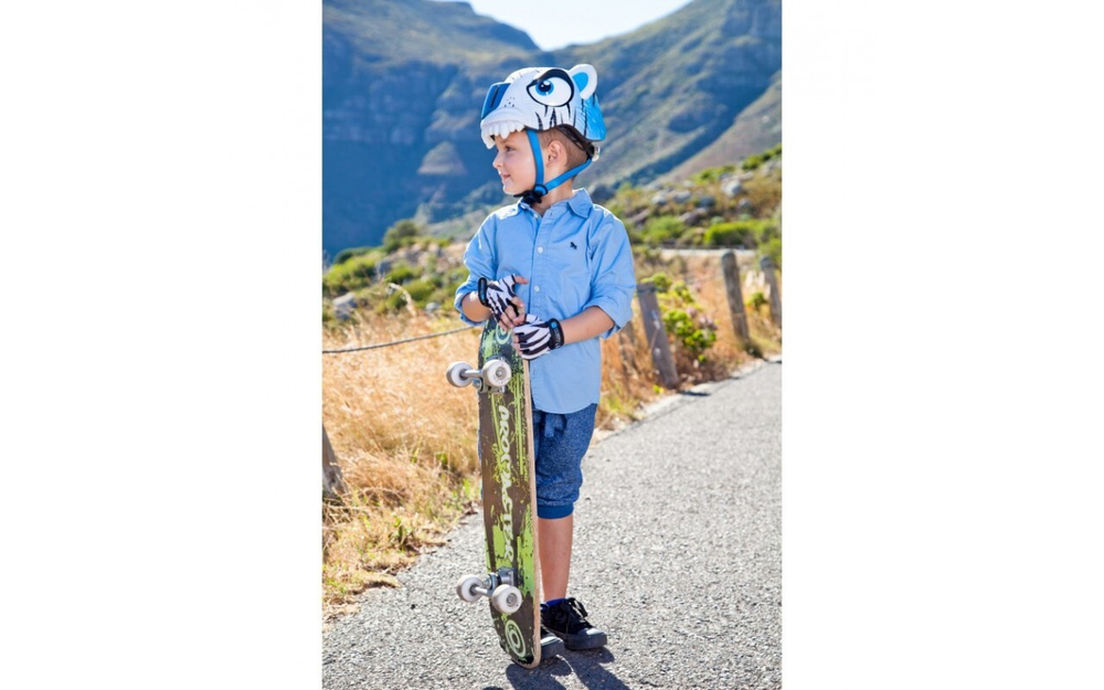 Шлем White Tiger 2017 New (белый тигр) Crazy Safety