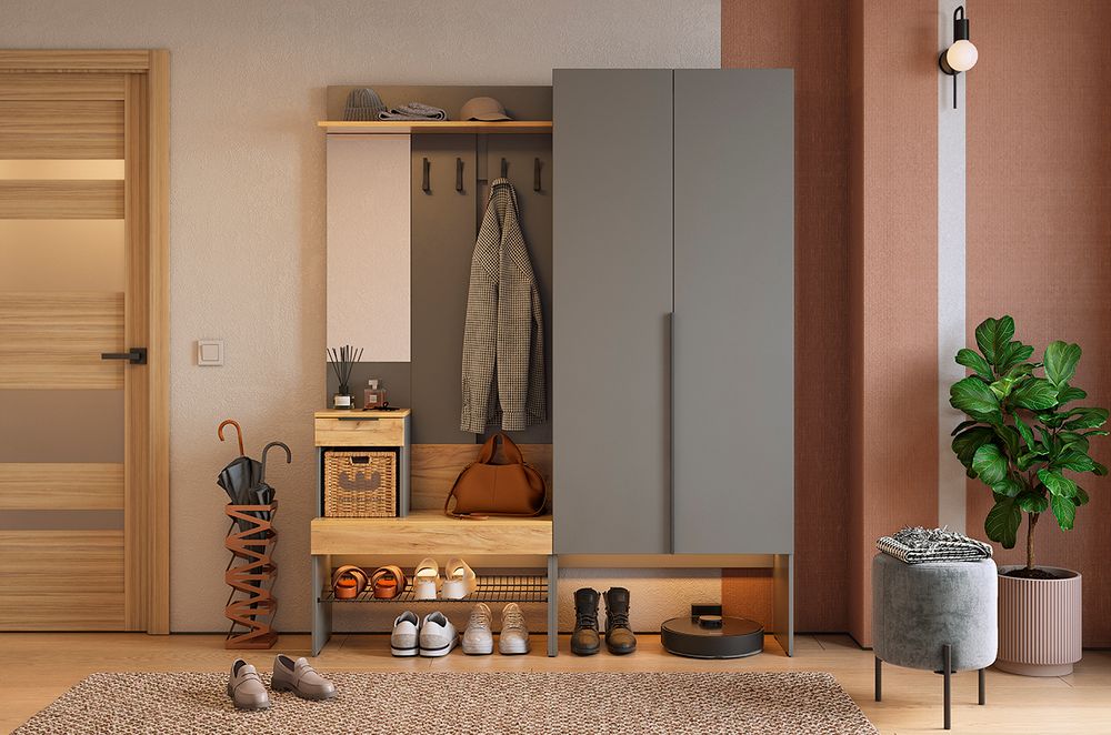 Прихожая "Баско" К1 1600, Мебельсон, г. Ижевск