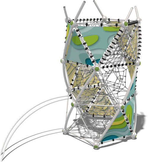 Гибкие элементы для лазания, ДНК-Персей (паттерн Papercut)