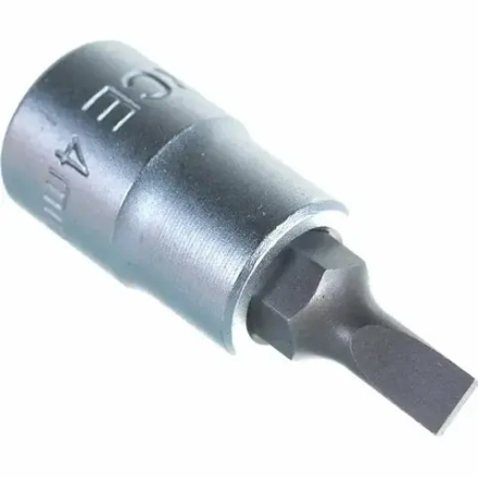 Головка-бита RF-3233204 1/4"DR SLOTTED 4мм ROCKFORCE