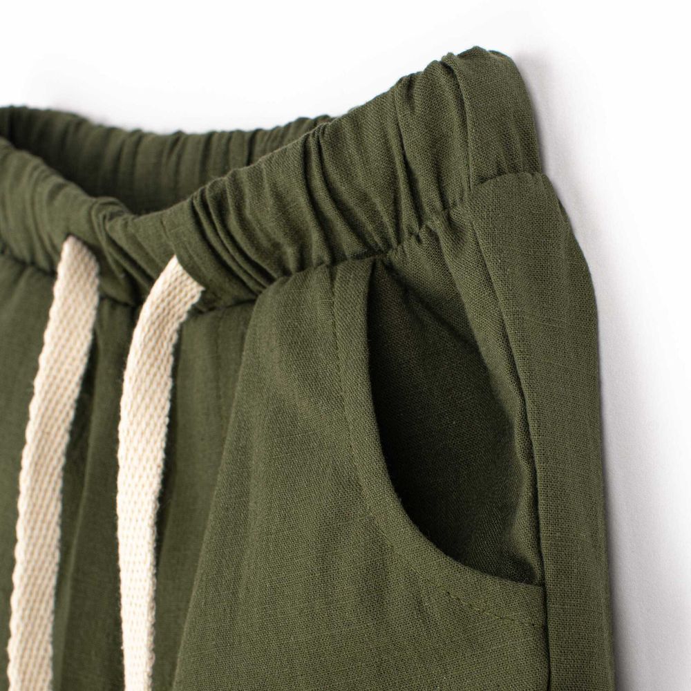 Шорты бермуды хлопковые "Хаки"