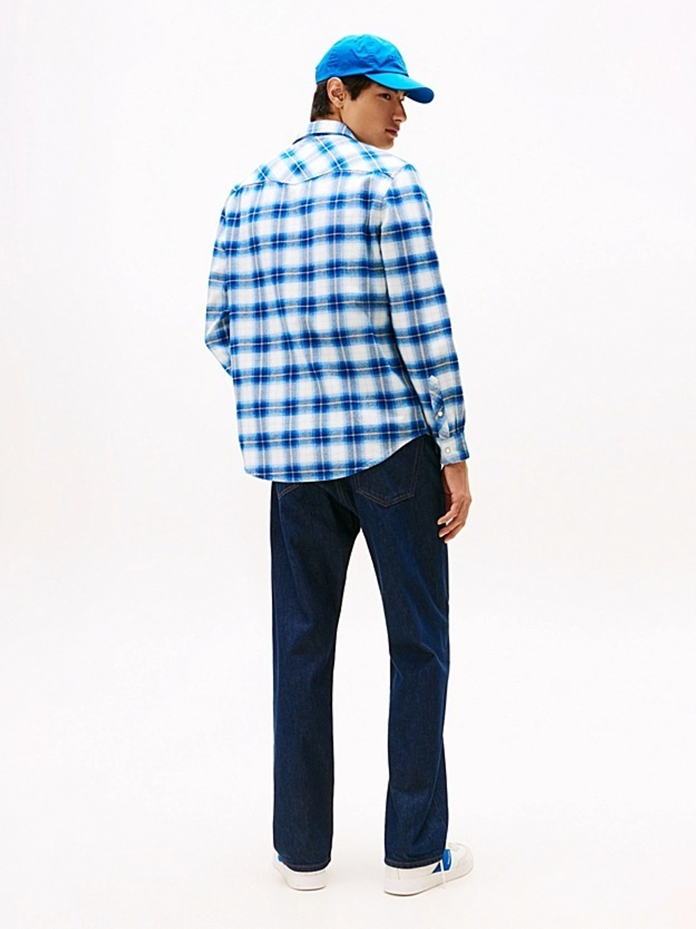 Рубашка мужская TOMMY JEANS TJM REG WSTRN FLANNE