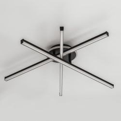 Citilux Trent CL203631 LED Люстра потолочная с пультом Чёрная