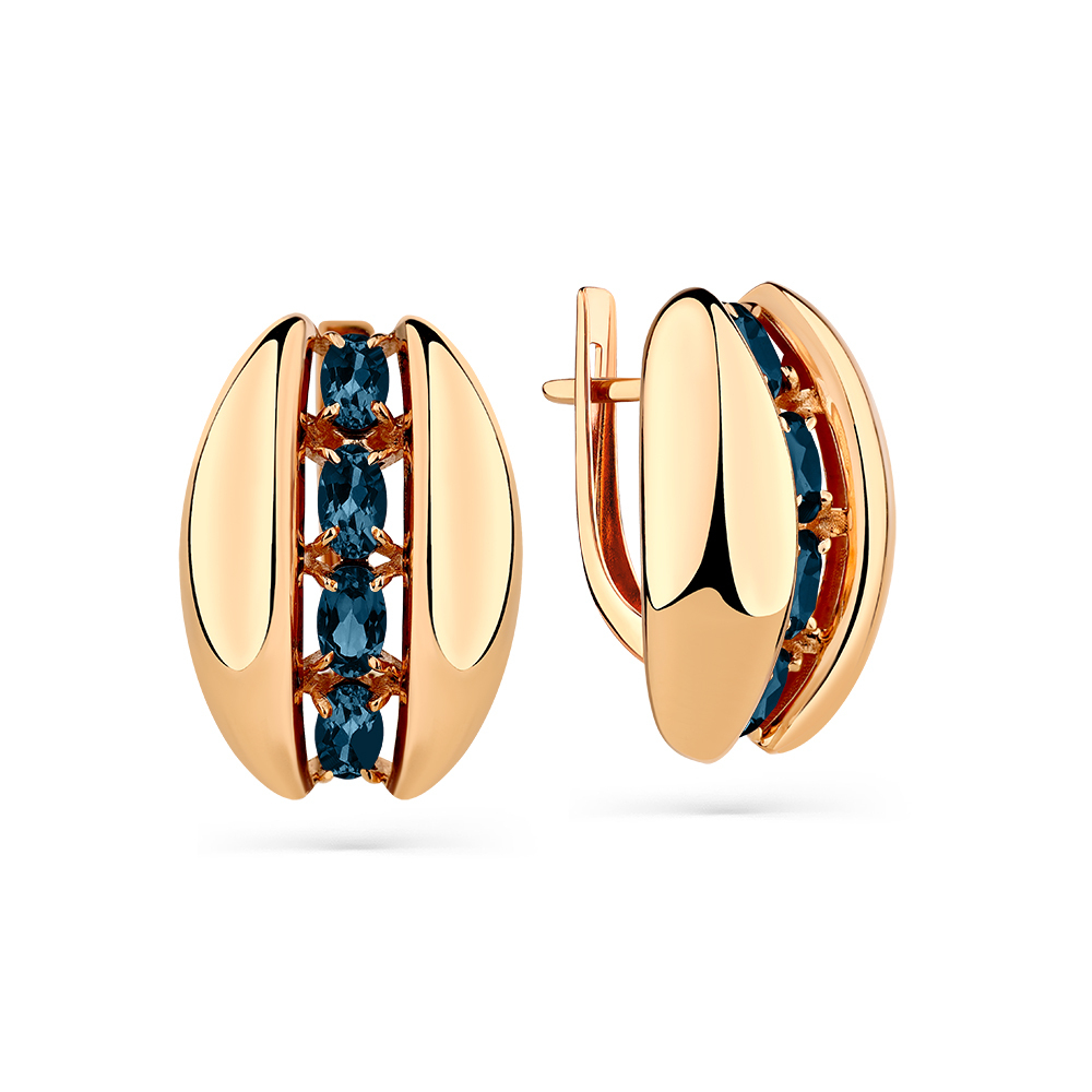 Серьги из золота 585 пробы
