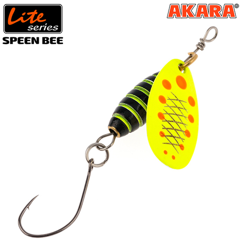 Блесна вращающаяся Akara Lite Series Spin Bee 1 3,5 гр. 1/8 oz. A09