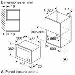 Встраиваемая микроволновая печь Bosch HMT72G650