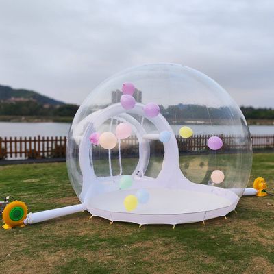 Прозрачная надувная палатка-шар «BubbleTree» ПВХ, 3,9*3*2,3 м