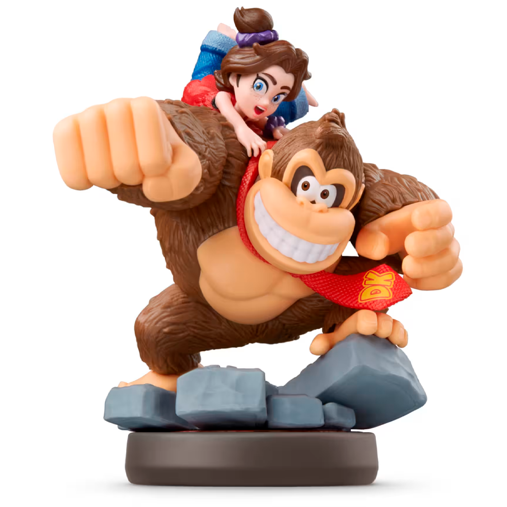 Фигурка Amiibo Донки Конг и Паулина / Donkey Kong & Pauline (Donkey Kong Bananza коллекция)