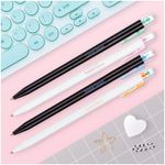 Ручка шариковая автоматическая MESHU "Rabbit&Carrot" синяя, с топпером, 1шт