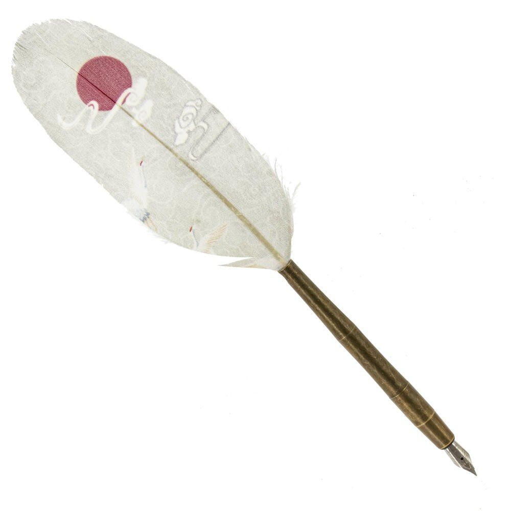 GAEM Набор подарочный: ручка перьевая, чернила (5 цветов), чернильница, L11 W4 H26 см