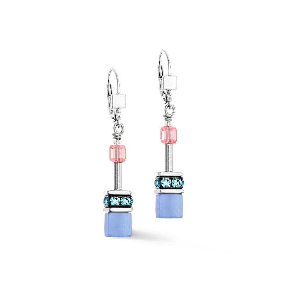Серьги Coeur de Lion Blue-Rose 4023/20-0719