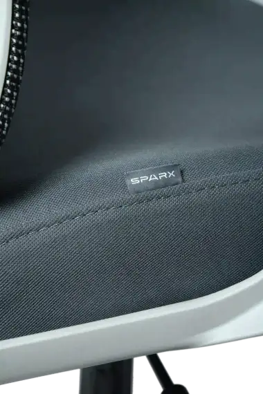 Офисное кресло SPARX FRS-2 Rust White (ткань / сетка, светло-серый)