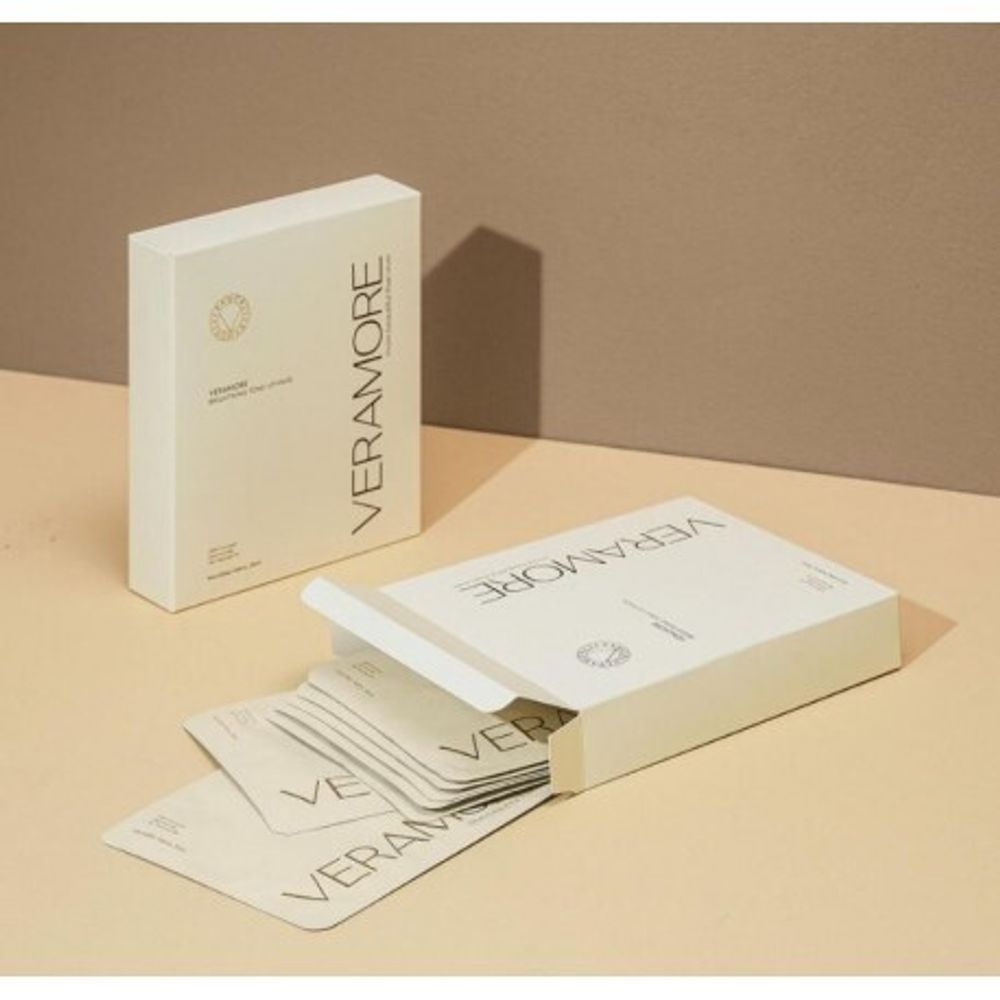 VERAMORE Brightening Tone-Up Mask Предотвращение преждевременного старения