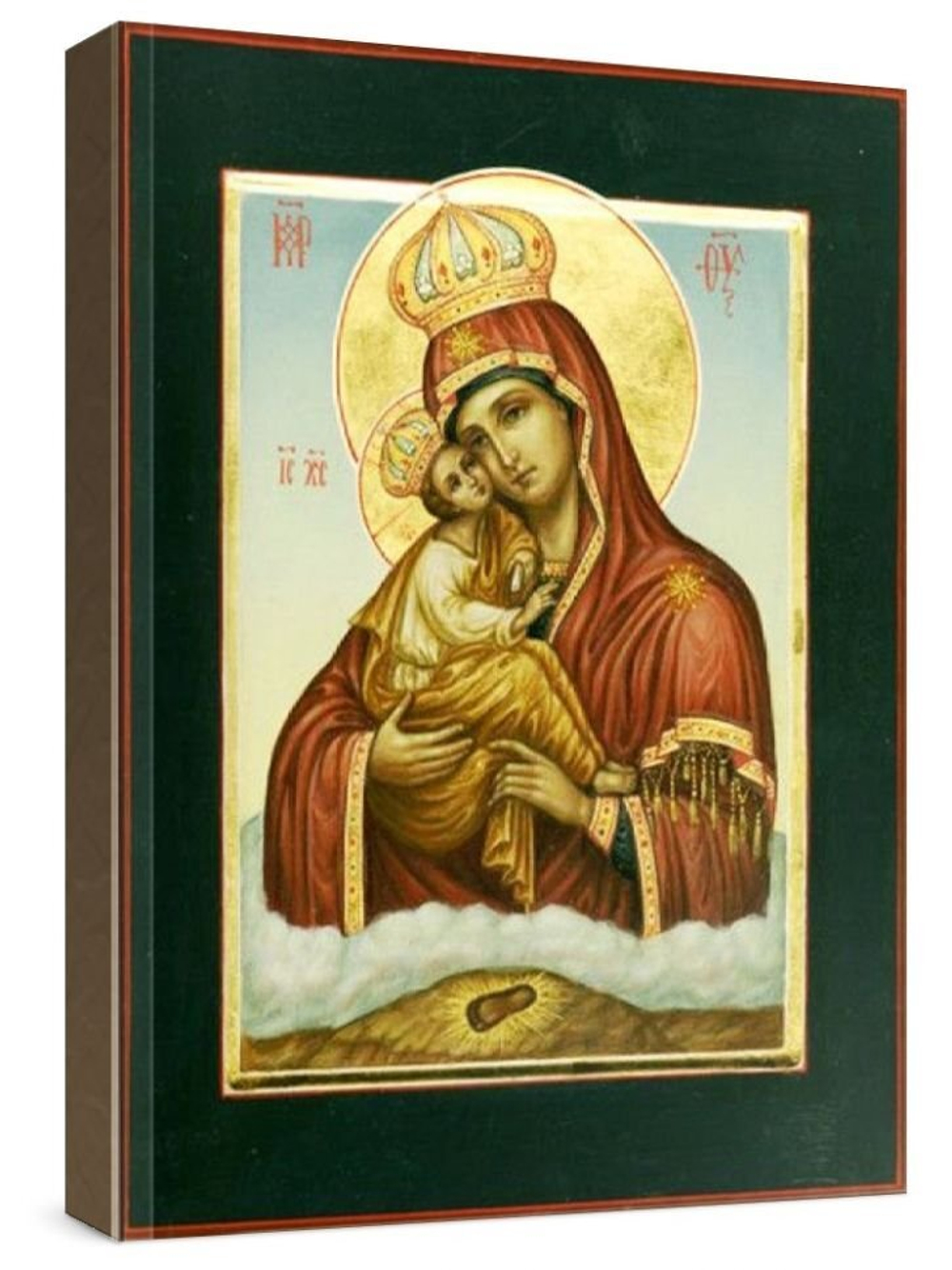 Почаевская икона БМ (рукописная икона)