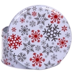 Банка жестяная «Снежинка» 900мл 13,5*7см