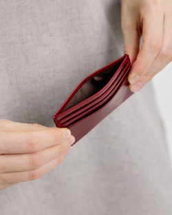 Картхолдер 514 12 бордовый