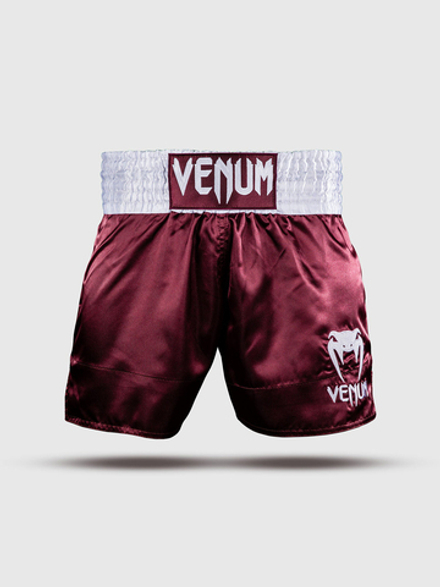 Шорты тайские Venum Classic Burgundy
