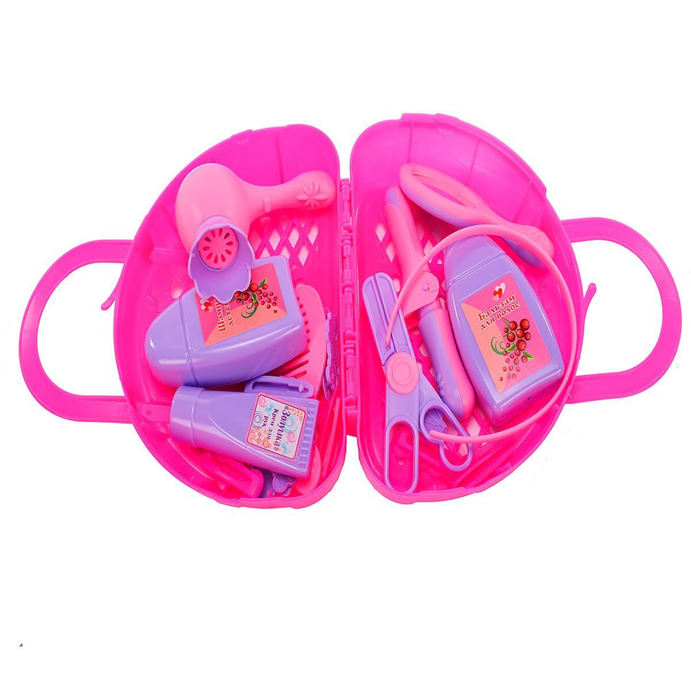 Игровой набор "Парикмахер" №3 18 предметов (Совтехстром)